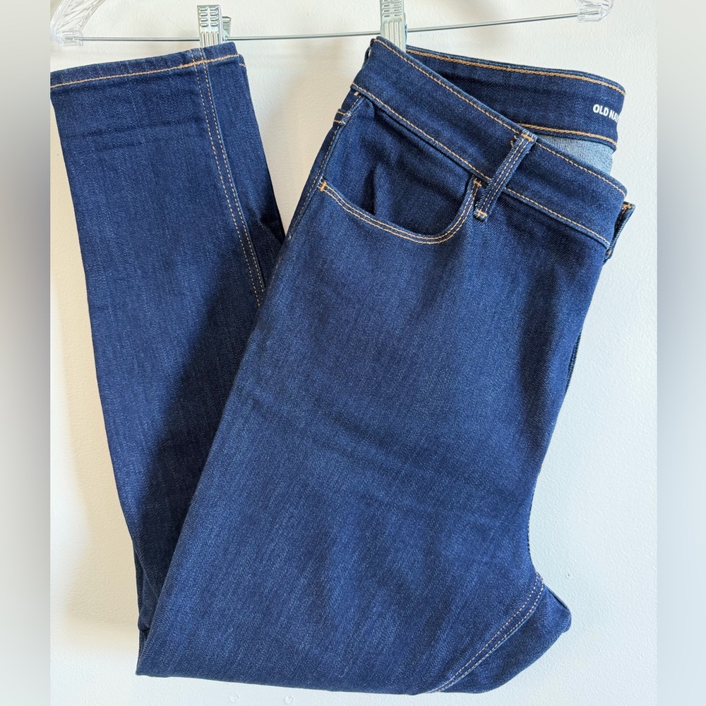 Old Navy Women's Dark Blue Skinny Jeans